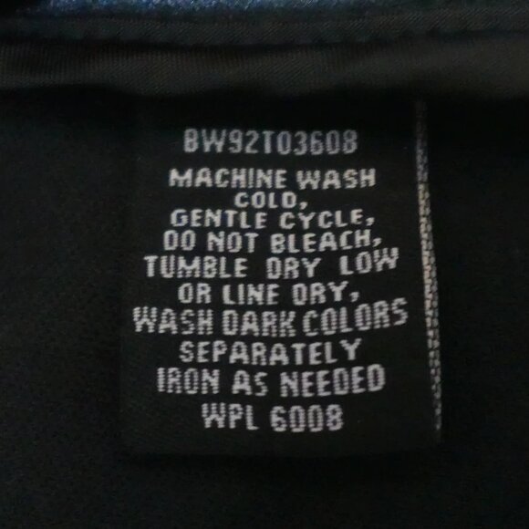 Rock & Roll Denim Blazer Jacket Women's Medium Red Color Changing Metallic - Picture 8 of 13